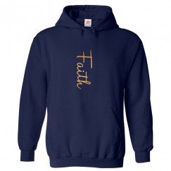 Faith Classic Religious Unisex Kids and Adults Pullover Hoodie